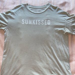 Sun kissed graphic oversize t-shirt